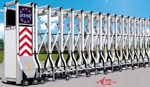 成都伸縮門,新都食品廠伸縮門,sad伸縮門,圣達(dá)自動(dòng)門